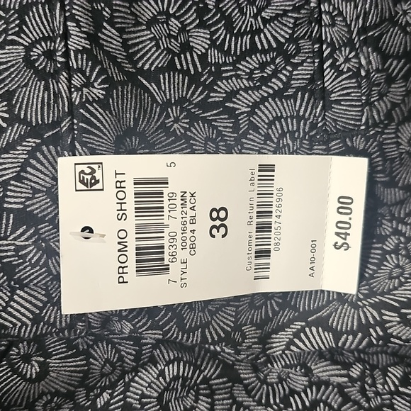 Alfani Men's Classic-Fit Linear Floral-Print 10" Shorts, Size 38 - Picture 3 of 3